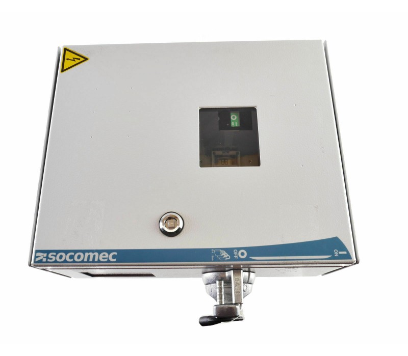 SOCOMEC ST401200200 4X 125A W/AC ENCLOSURE ! NEW !