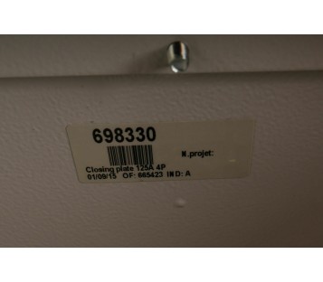 SOCOMEC ST401200200 4X 125A W/AC ENCLOSURE ! NEW !