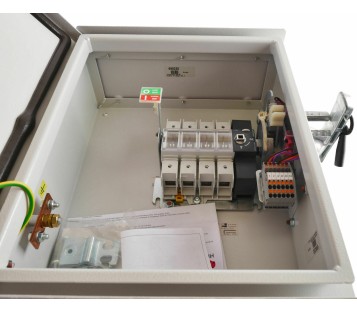 SOCOMEC ST401200200 4X 125A W/AC ENCLOSURE ! NEW !