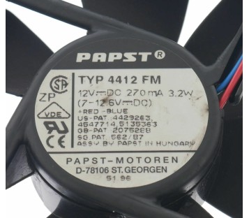 PAPST 4412 FM 4412FM 