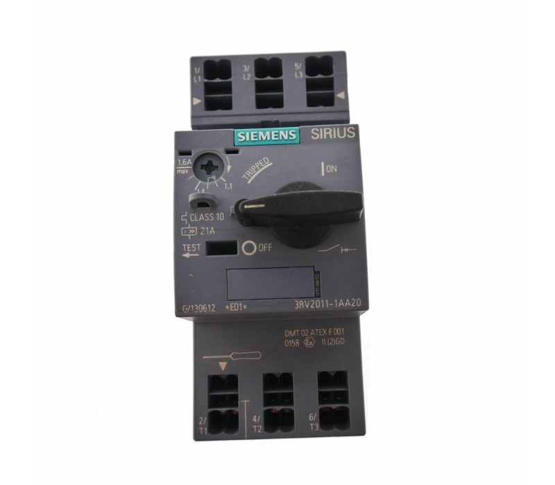 SIEMENS 3RV2011-1AA20 3RV20111AA20 BROKEN CASING