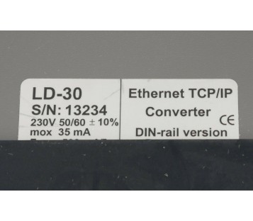RITEX LD-30 LD30 NetController for Ethernet TCP/IP