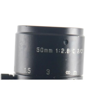 50MM 1:2.8 C 2/3" M25.5 japan tv lense