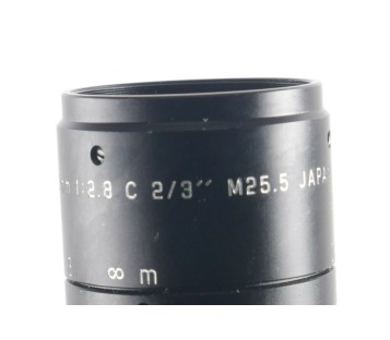 50MM 1:2.8 C 2/3" M25.5 japan tv lense