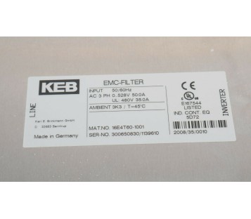 KEB 16E4T60-1001 16E4T601001 