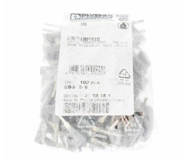 PHOENIX CONTACT EBS 2-8 EBS2-8 3118151 EBS28 ! 100PCS ! NEW !