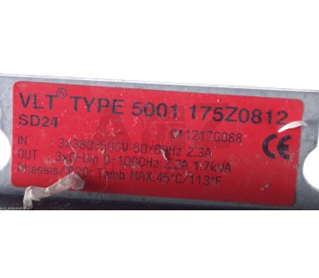 DANFOSS VLT 5001 175Z0812 