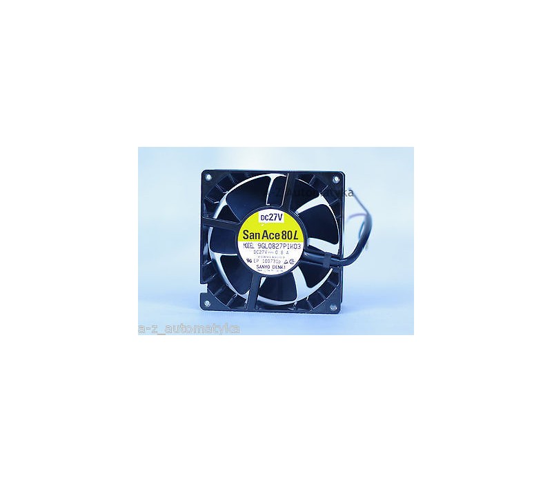 SANYO DENKI SanAce 80L 9GL0827P1K03 DC27V 0.8A High Air Flow Aluminium Fan