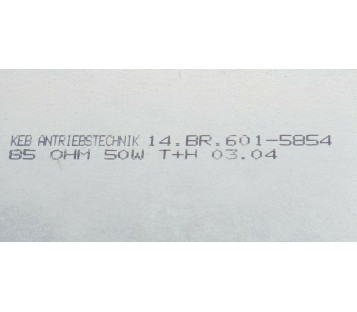 KEB 14.BR.601-5854 14BR6015854 85ohm 50W BREAKING RESSITOR