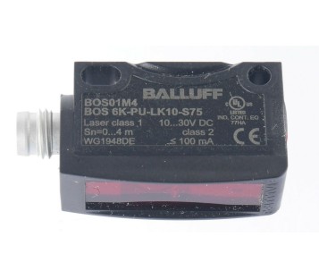 BALLUFF BOS01M4 BOS 6K-PU-LK10-S75 BOS6KPULK10S75  ! NEW