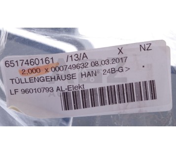 HARTING HAN 24B-G 24BG  ! NEW !