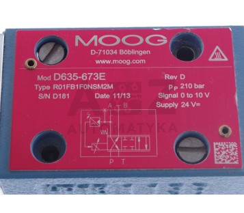 MOOG D635-673E  D635673E  R01FB1F0NSM2M ! NEW !