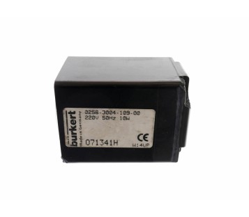 BURKERT 0256-3004-109-00 071341H 220V 50HZ 10W 0256300410900 
