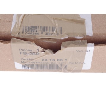 PHOENIX CONTACT FB-2SP FB2SP 2316051 ! NEW !