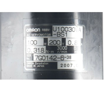 OMRON R88M-U10030VA-BS1 R88MU10030VABS1