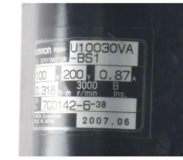 OMRON R88M-U10030VA-BS1 R88MU10030VABS1