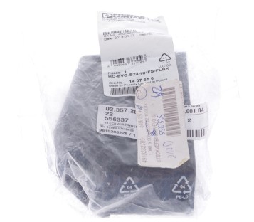 PHOENIX CONTACT  HC-EVO-B24-HHFS-PLBK   1407656 HEAVYCON EVO sleeve hous ! NEW !