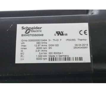 SCHNEIDER BMH0703S0049 ! NEW ! 