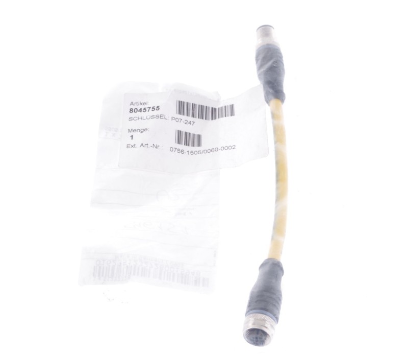 SBUS CBL M12 BU/ST AXIAL 0.20M SP 1 MINPACK P07-247 0756-1505/0060-0002 ! NEW !