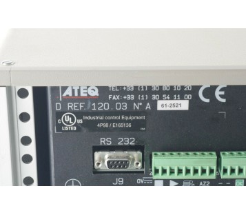 ATEQ D REF.120.03 REF12003 6 BAR/600 KPA 61-2521 