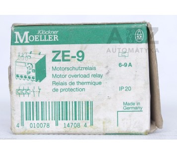 MOELLER ZE-9 ZE9 ZE 9 OVERLOAD RELAY ! NEW !