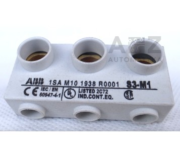 ABB S3-M1 S3M1 1SAM101938R0001 Feeding terminal / Power Infeed Block 