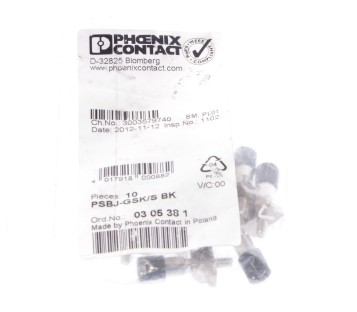 PHOENIX CONTACT PSBJ-GSK/S BK  PSBJGSKSBK  0305381 ! 9PCS ! NEW !