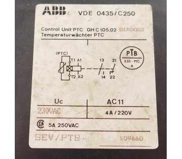 ABB C105.02 C10502 control unit pct 