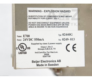 BEIJER E700 E 700 02440G 0249-013 0249013