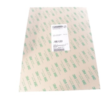 PHOENIX CONTACT GPK/SK296X200X0.8BK/WH  0826832 Engraving plate ! NEW !