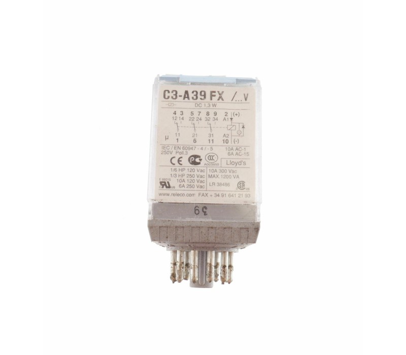 RELCO MR-C MRC C3-A39FX C3A39FX DC34V