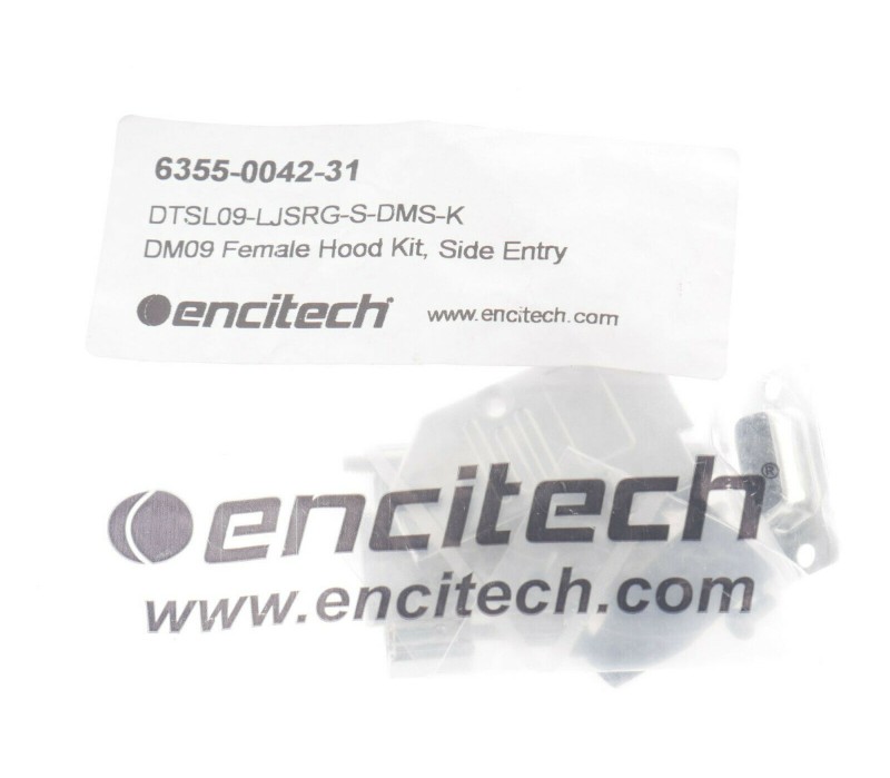 ENCITECH 6355-0042-31 DTSL09-LJSRG-S-DMS-K DM09 FEMALE HOOD KIT ! NEW !