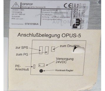 Wachendorff OPUS-5 OPUS 5 OP5POP