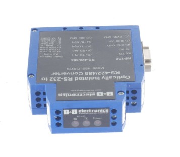 B&B ELECTRONICS 485LDRC9 OPTICALLY ISOLATED RS-232 TO RS-422/485 CONVERTER