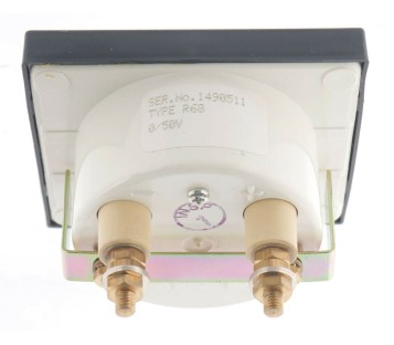 TYPE R68 0/50V 0-50VDC PANEL METER VOLT ! New ! 
