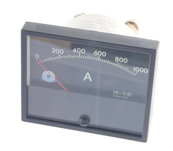 TYPE R68 0/75MV 1000A AMPER METER PANEL MOUNT ! NEW !