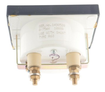 TYPE R68 0/75MV 1000A AMPER METER PANEL MOUNT ! NEW !