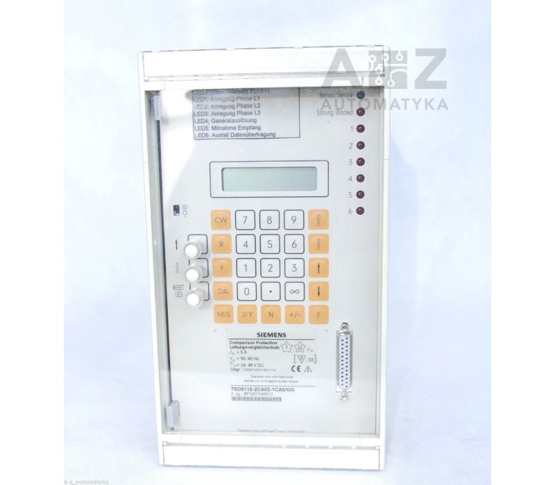 SIEMENS 7SD5115-2CA02-1CA0/GG 7SD51152CA021AA0 GG