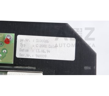 BECKHOFF C2001 C 2001 COLOR C2001COLOR 5100086