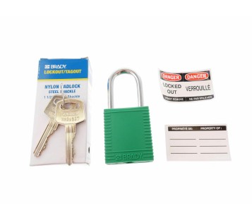 BRADY 71/40 GREEN MK-KD PADLOCK GREEN MKKD MKMH10 ! NEW !