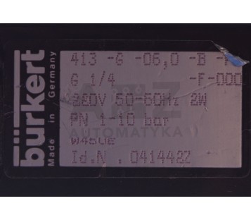 BURKET 413-G-06,0-B-R  413G060BR 
