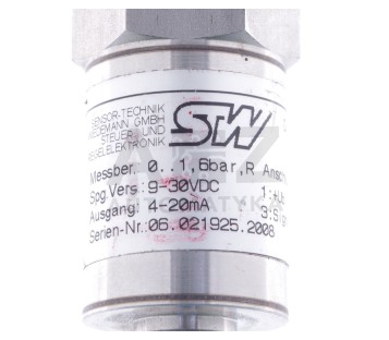 SENSOR TECHNIK PRESSURE TRANSMITTER STW S04  0.. 1,6BAR 