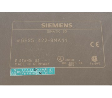 SIEMENS 6ES5422-8MA11 6ES54228MA11  ! NEW !