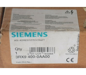 SIEMENS 3RX9400-0AA00 3RX94000AA00 