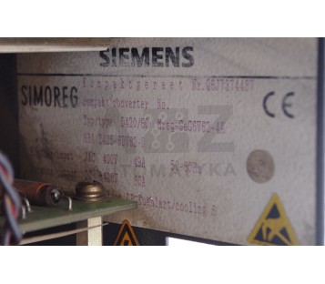 SIEMENS SIMOREG COMPACT CONVERTER  6RA 2425-6DV62-0  6RA24256DV620  