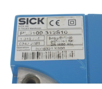 SICK PLS109-312S10 1016794 PSL109312S10 