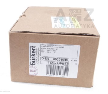 BURKERT 00221936   6281EV B20,0NBR M5  00221803 180231 W29MN ! NEW!
