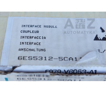 SIEMENS INTERFACE MODULE 6ES5312-5CA11 6ES53125CA11 6ES5 312-5CA11 ! NEW !