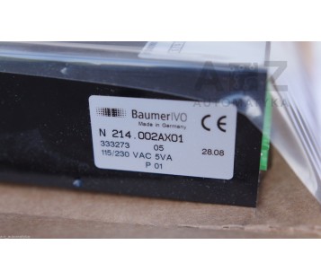 BAUMER IVO N 214.002AX01  333273 N214.002AX01 ! NEW !