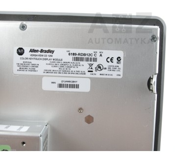 ALLEN BRADLEY VERSAVIEW CE 1250H CE 1250 6189-RDB12C 6189RDB12C C A 6182H-12BRH4